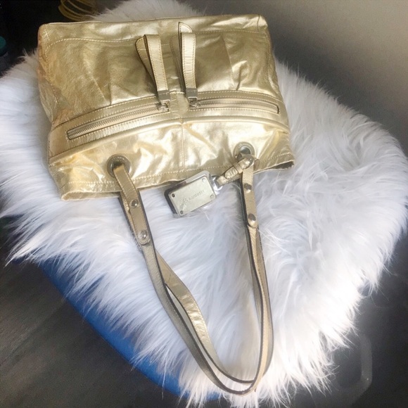 B Makowsky Leather handbag - Picture 2 of 8